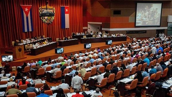 Một phiên họp của Quốc hội Cuba.