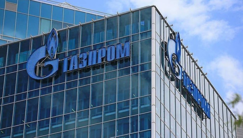 Văn phòng tập đoàn khí đốt Nga Gazprom.