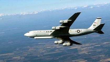Máy bay trinh sát E-8C của Không quân Mỹ.
