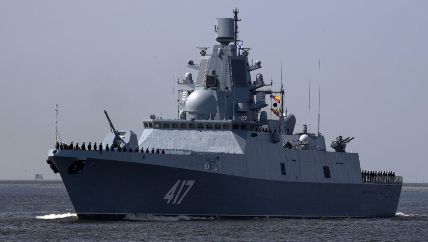Tàu khu trục của 22350 dự án Đô đốc Gorshkov.