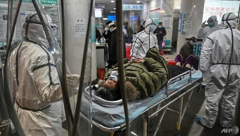 Một bệnh nhân được điều trị tại bệnh viện.