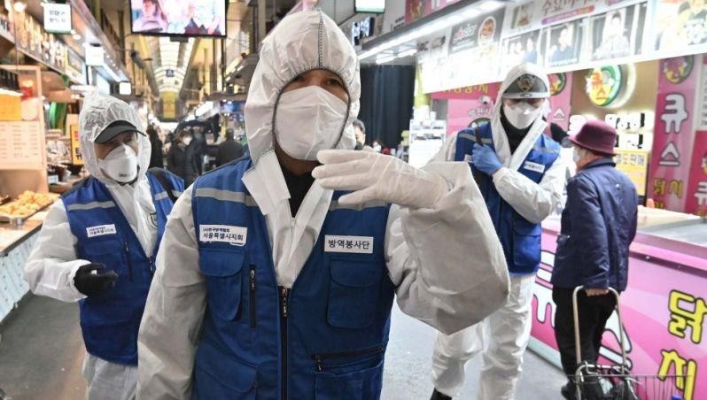 Số ca nhiễm virus đang tăng mạnh ở Hàn Quốc. Ảnh minh họa.
