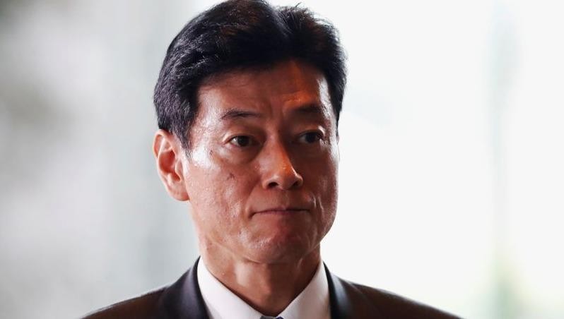 Bộ trưởng Kinh tế Nhật Bản Yasutoshi Nishimura.