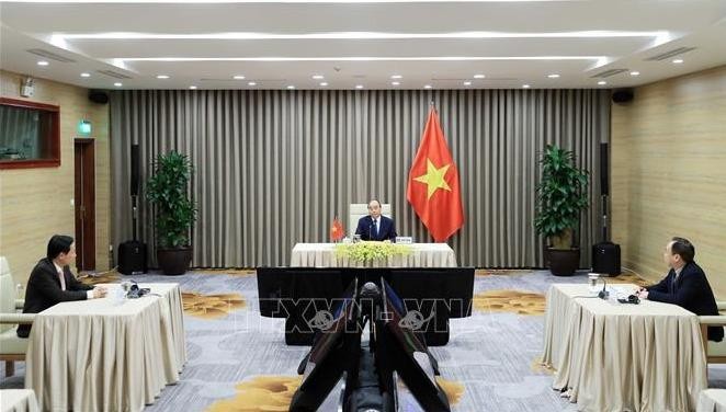 Thủ tướng Chính phủ Nguyễn Xuân Phúc dự khóa họp. Ảnh: TTXVN