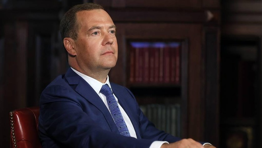 Cựu Thủ tướng Nga Dmitry Medvedev.