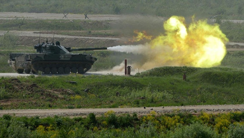 Xe tăng Sprut-SDM1 của Nga.