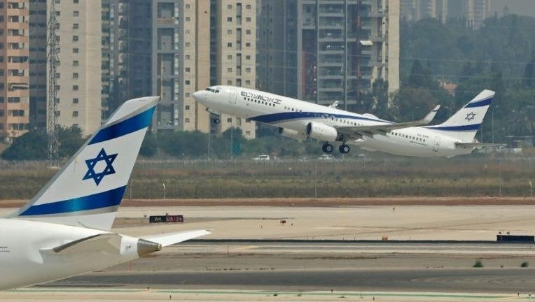 Chuyến bay của hãng hàng không El Al chở phái đoàn Mỹ-Israeli tới UAE.