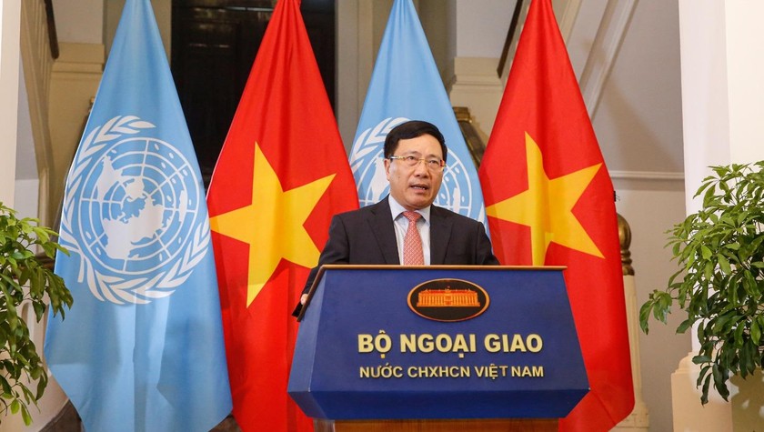 Phó Thủ tướng Phạm Bình Minh gửi thông điệp tại Phiên họp cấp cao của Đại hội đồng Liên hợp quốc kỷ niệm Ngày Quốc tế về xóa bỏ hoàn toàn vũ khí hạt nhân.