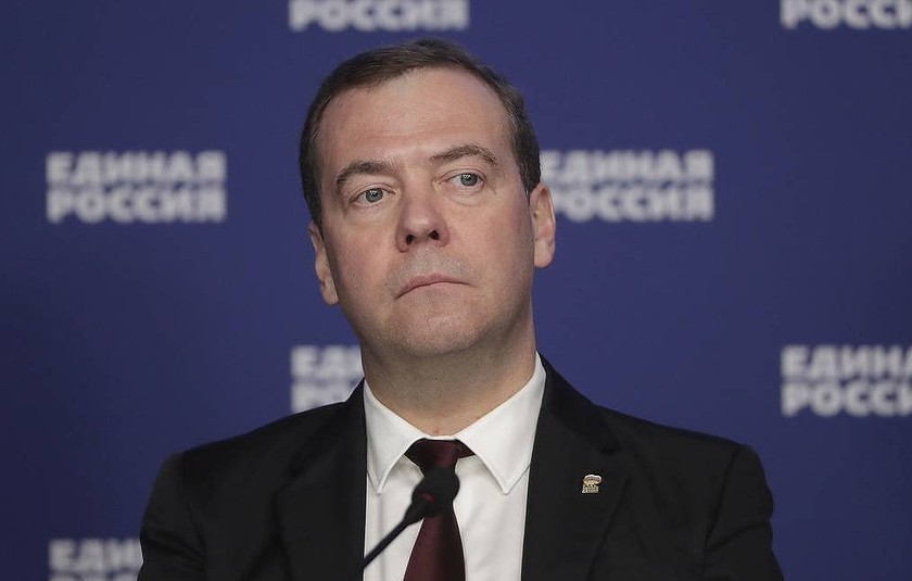 Ông Dmitry Medvedev.