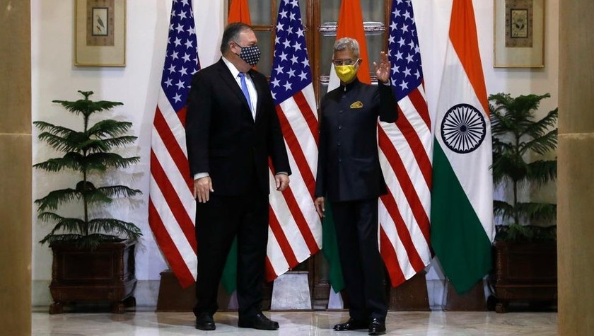 Ngoại trưởng Mỹ Mike Pompeo đang ở thăm Ấn Độ.
