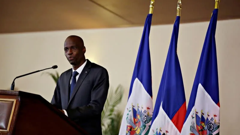 Tổng thống Haiti Moise.