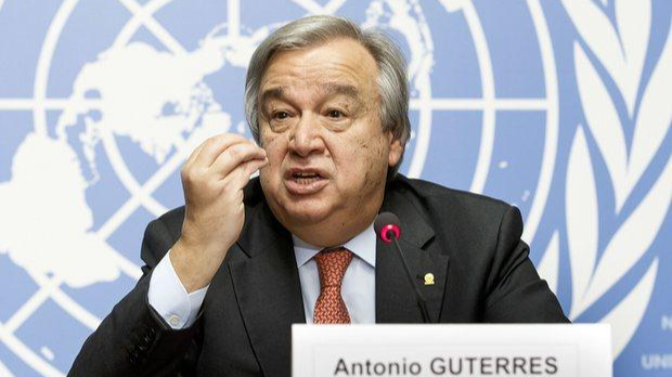 Tổng Thư ký Liên hợp quốc Antonio Gutteres.