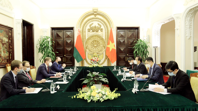 Tham vấn chính trị giữa Bộ Ngoại giao Việt Nam và Bộ Ngoại giao Belarus.