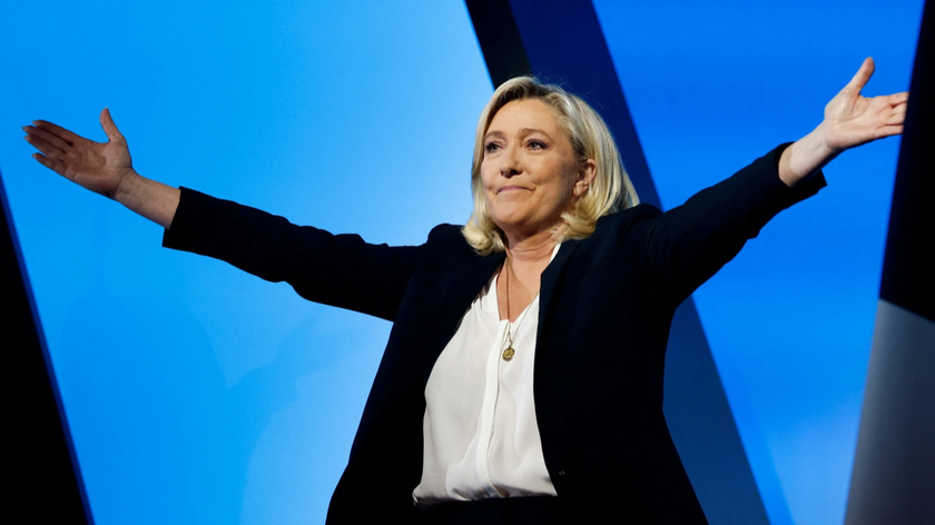 Bà Le Pen.