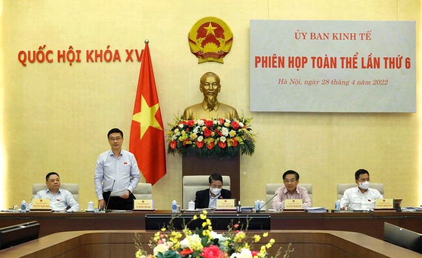 Phó Chủ tịch Quốc hội Nguyễn Đức Hải dự phiên họp.