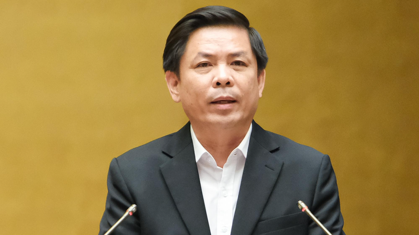 Bộ trưởng Bộ Giao thông vận tải Nguyễn Văn Thể.