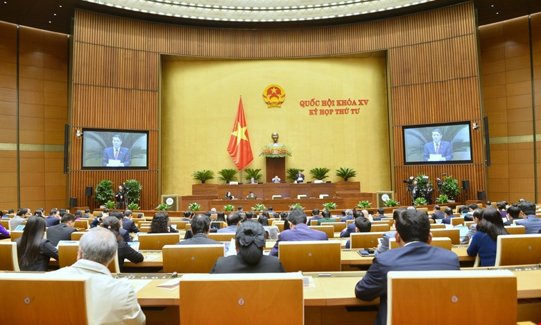 Phiên họp toàn thể của Quốc hội chiều 20/10/2022.