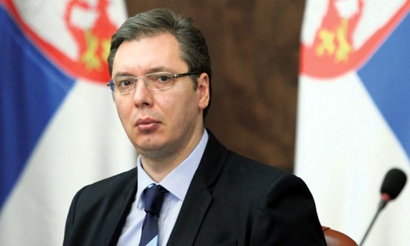 Tổng thống Serbia Alexandar Vucic.