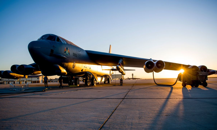 Máy bay ném bom B-52 Stratofortress của Mỹ.