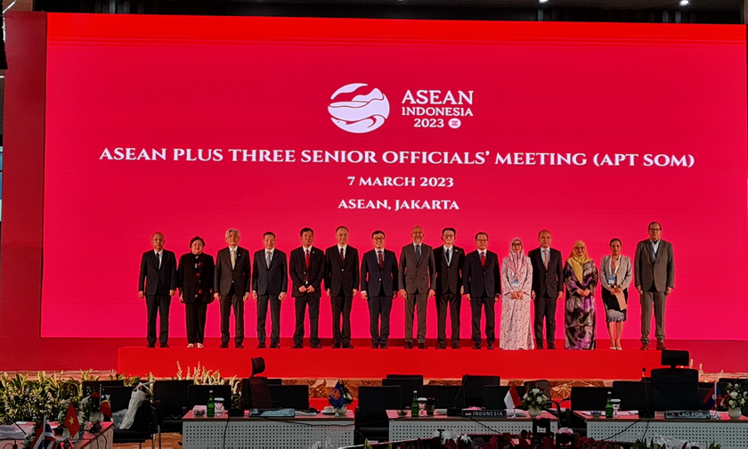 Các đại biểu tại Hội nghị SOM ASEAN+3.