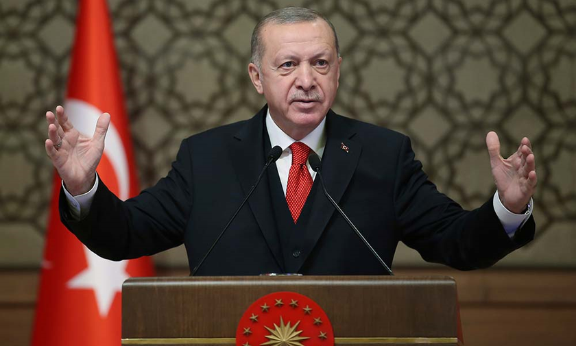 Tổng thống Thổ Nhĩ Kỳ Erdogan.
