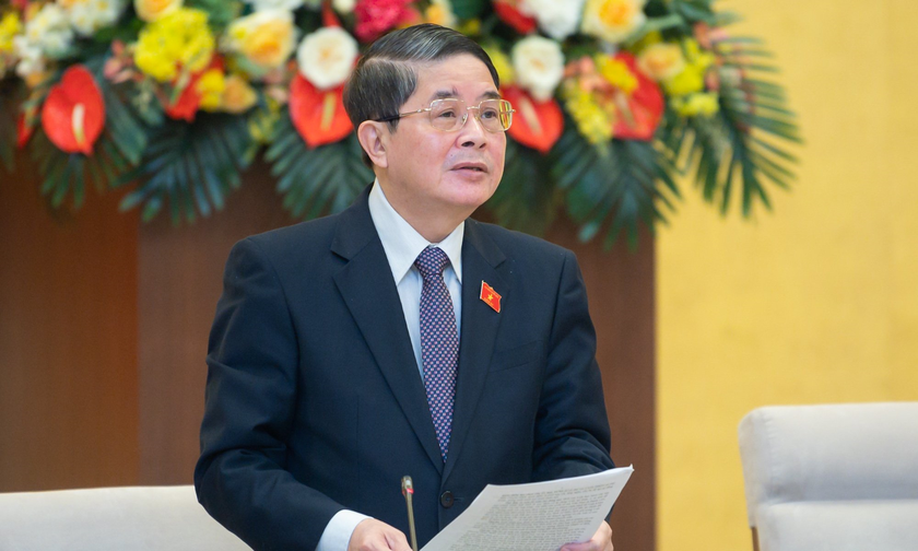 Phó Chủ tịch QH Nguyễn Đức Hải điều hành phiên họp.