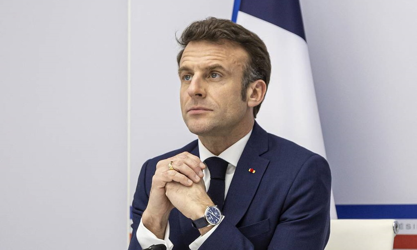Tổng thống Pháp Macron.