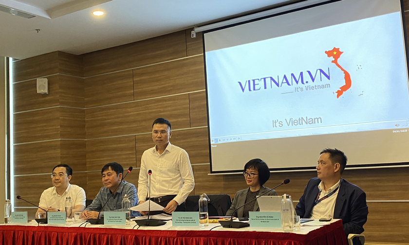 Ông Phạm Anh Tuấn - Cục trưởng Cục Thông tin đối ngoại, Bộ Thông tin và Truyền thông giới thiệu về nền tảng quảng bá hình ảnh Việt Nam https://vietnam.vn.
