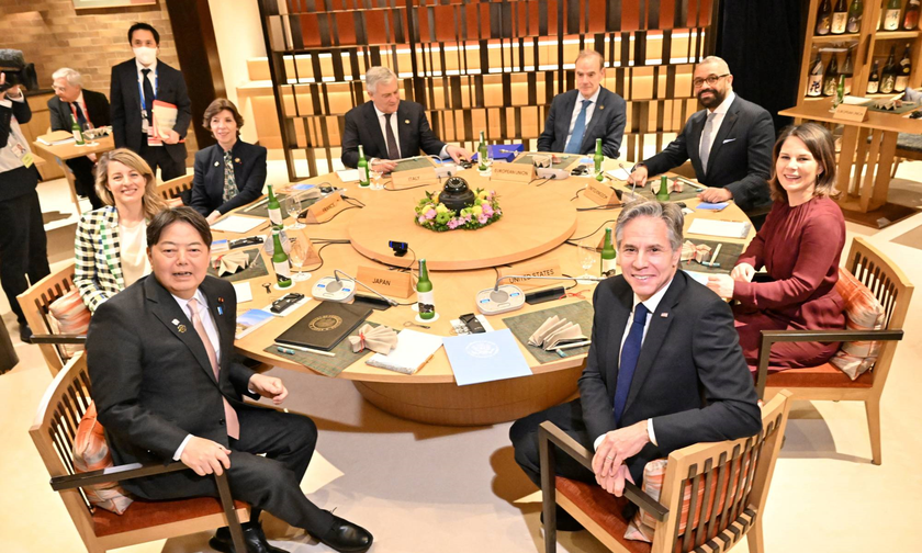 Các Ngoại trưởng G7 đang nhóm họp tại Nhật Bản.