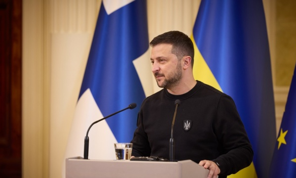 Tổng thống Ukraine Zelensky.