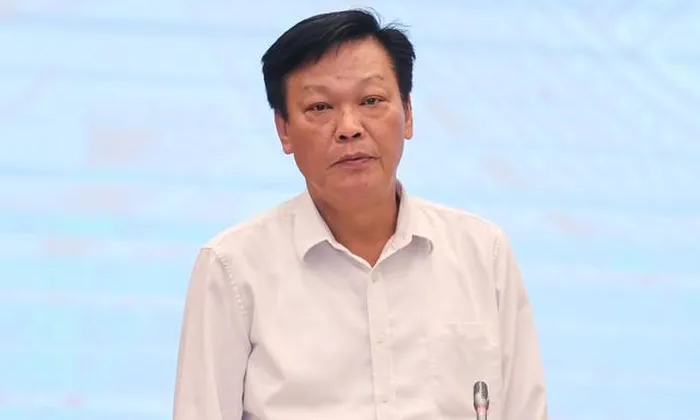 Thứ trưởng Bộ Nội vụ Nguyễn Duy Thăng thông tin tại họp báo.