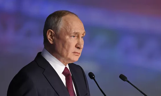 Tổng thống Nga Putin phát biểu tại diễn đàn.