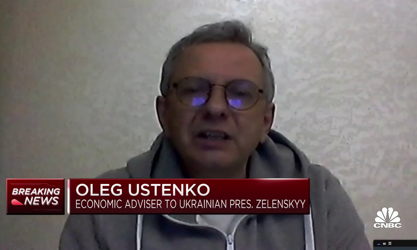 Ông Oleg Ustenko, Cố vấn kinh tế của Tổng thống Ukraine Vladimir Zelensky.