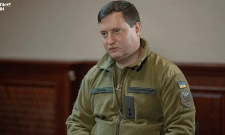 Người phát ngôn Tổng cục Tình báo thuộc Bộ Quốc phòng Ukraine Andrey Yunusov 