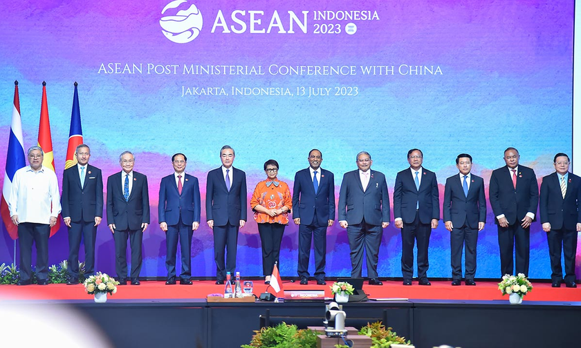 Các đại biểu dự Hội nghị ASEAN-Trung Quốc.