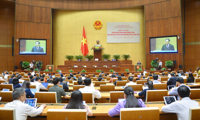 Hội nghị đại biểu Quốc hội hoạt động chuyên trách trước Kỳ họp thứ 5, Quốc hội khóa XV.