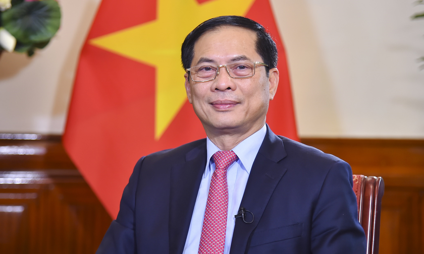 Bộ trưởng Bộ Ngoại giao Bùi Thanh Sơn.