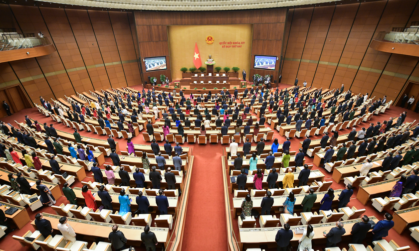 Hình ảnh tại phiên bế mạc Kỳ họp thứ 6, Quốc hội khóa XV.