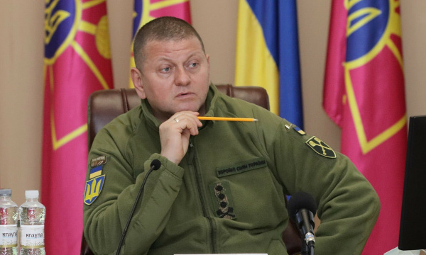Tổng tư lệnh các lực lượng vũ trang Ukraine Valerii Zaluzhnyi.