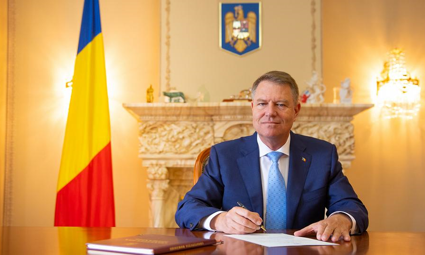 Tổng thống Romania Klaus Iohannis.