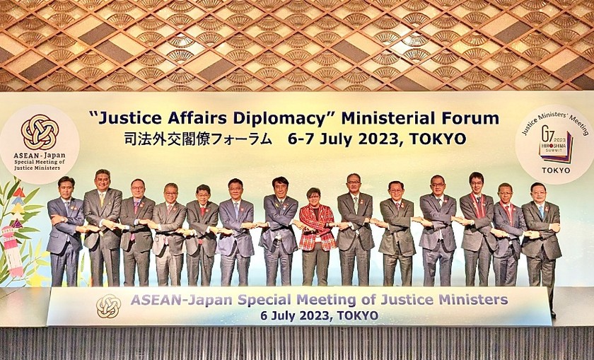 Hội nghị đặc biệt Bộ trưởng Tư pháp ASEAN-Nhật Bản.