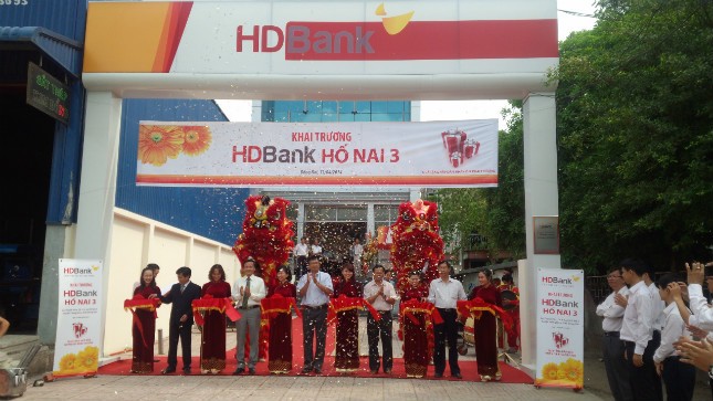 HDBank Hố Nai 3 khai trương địa điểm mới