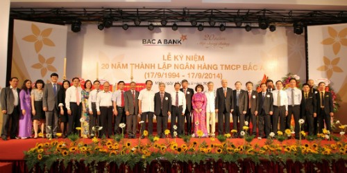 Ngân hàng TMCP Bắc Á kỷ niệm 20 năm thành lập