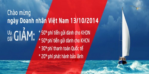VietABank: Ưu đãi đặc biệt chào mừng ngày Doanh nhân Việt Nam