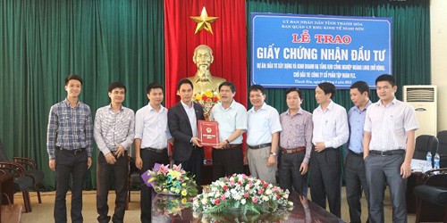 FLC tiếp tục đầu tư trên 2.300 tỷ đồng vào KCN Hoàng Long tỉnh Thanh Hóa