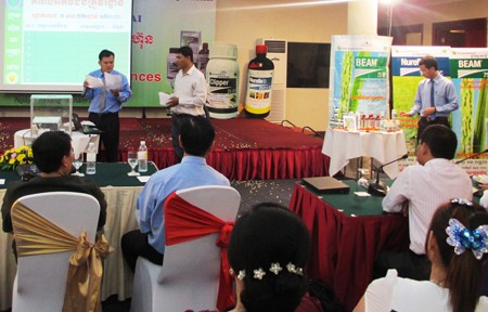 Một buổi giới thiệu các sản phẩm nông dược của H.A.I tại Cam-pu-chia 