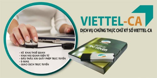 Viettel gia hạn Chữ ký số mới dịch vụ Viettel-CA