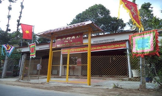 Đền thờ Hùng dũng tướng công Nguyễn Công Nhàn. 