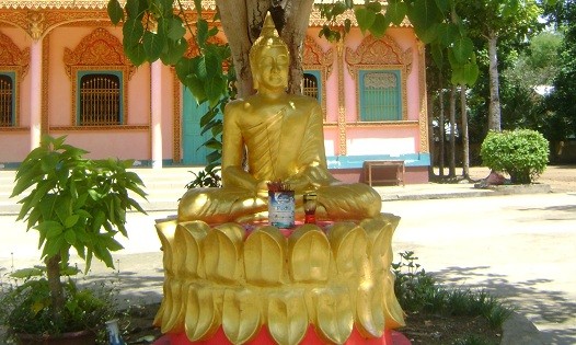 Tượng Đức Phật Thích Ca ngồi dưới cây bồ đề