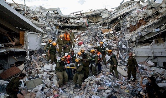 Những khung cảnh đổ nát, khổ đau của thảm họa động đất Haiti năm 2010. 